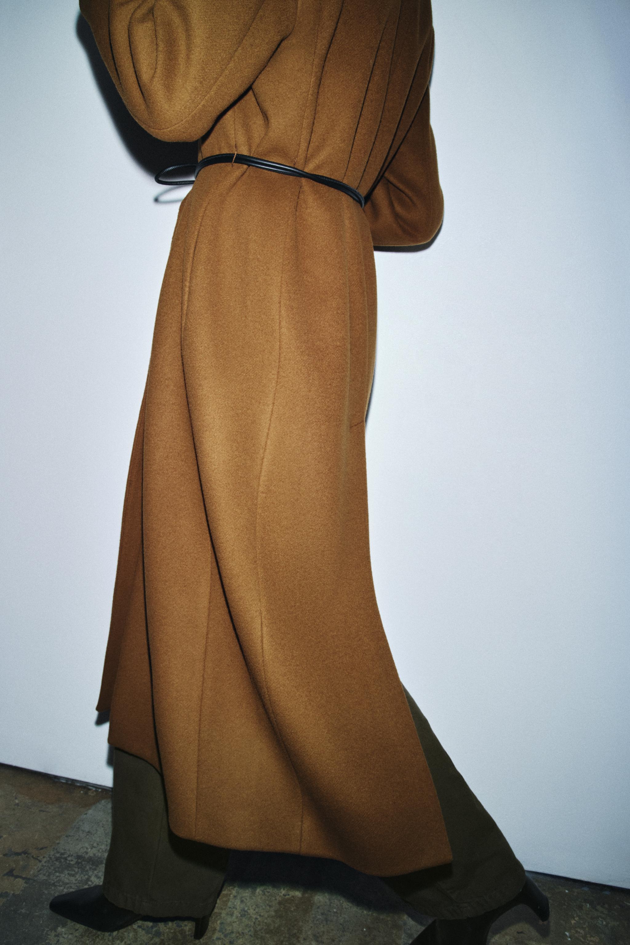 WOOL BLEND COAT ZW COLLECTION